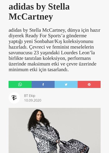 Adidas by Stella McCartney Kızlar için baskılı, Sporcu atleti - Görsel 7