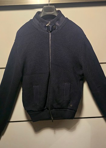 Ermenegildo Zegna Fermuarlı Erkek Triko Mont - Görsel 3