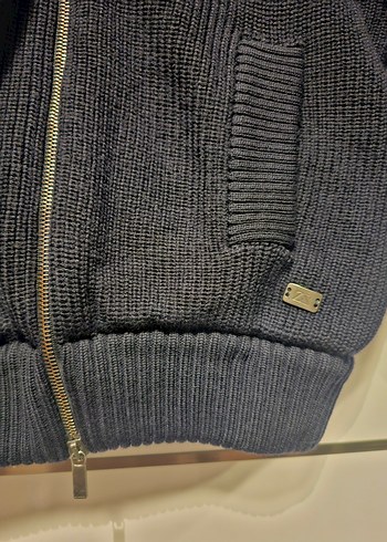 Ermenegildo Zegna Fermuarlı Erkek Triko Mont - Görsel 5