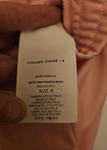 Golden Goose Pembe Kız Çocuk Rahat Pantolon - Görsel 5