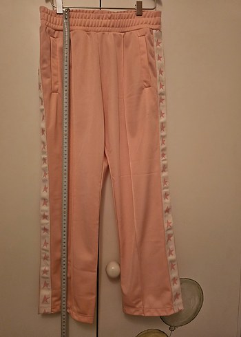 Golden Goose Pembe Kız Çocuk Rahat Pantolon - Görsel 7