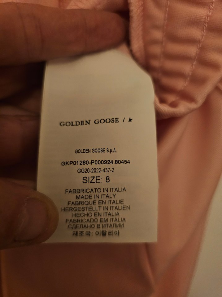 Golden Goose Pembe Kız Çocuk Rahat Pantolon - Görsel 5