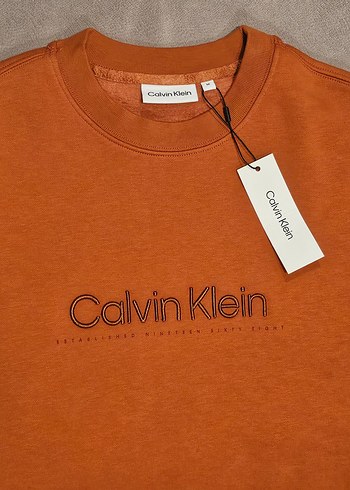 Calvin Klein Kadın Kahverengi/Tarçın Sweatshirt - Görsel 2
