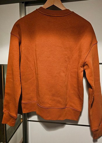Calvin Klein Kadın Kahverengi/Tarçın Sweatshirt - Görsel 6
