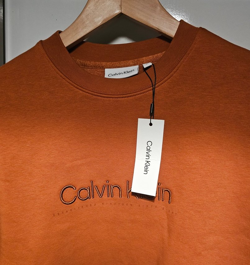 Calvin Klein Kadın Kahverengi/Tarçın Sweatshirt - Görsel 5
