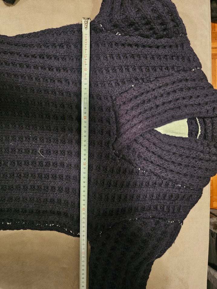 H&M Masion Margiela Örgü Yüksek Yakalı Kazak - Görsel 4