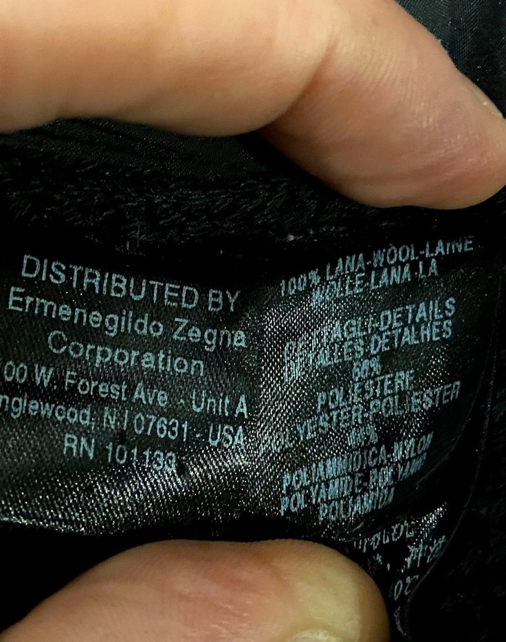 Ermenegildo Zegna Fermuarlı Siyah Erkek Yün Hırka - Görsel 5