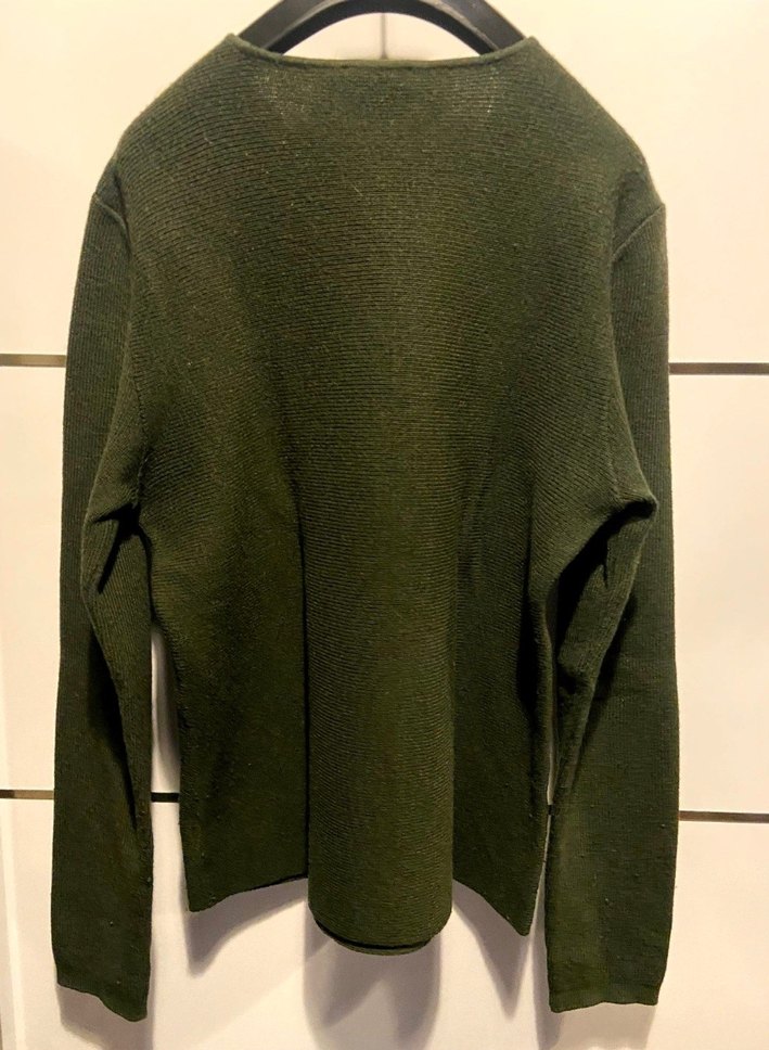 Emporio Armani Erkek Haki Triko Kazak - Görsel 3