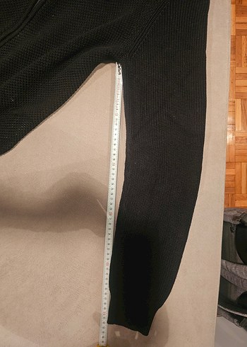 Ermenegildo Zegna Siyah Örgü Fermuarlı Yarım Balıkçı Hırka - Görsel 6