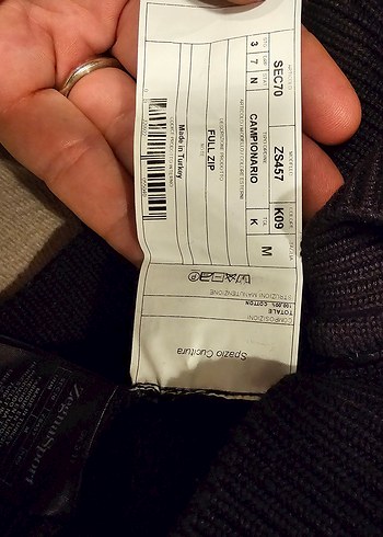 Ermenegildo Zegna Siyah Örgü Fermuarlı Yarım Balıkçı Hırka - Görsel 10