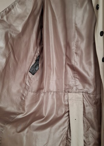 Bej Ara Boy  Kadın Trençkot Mango - Görsel 4