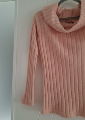 Pembe Kadın geniş yaka  body.Ceketi hediye! - Görsel 3