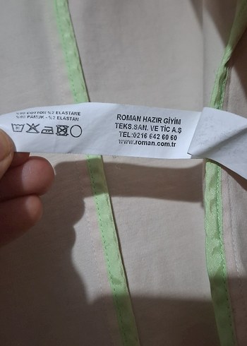 Bej Düğmeli Kadın Blazer Ceket %98 cotton(pamuk) - Görsel 5