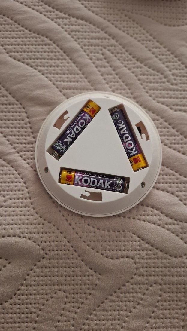 Beyaz LED Dokunmatik Gece Lambası yapışma özelliği - Görsel 4