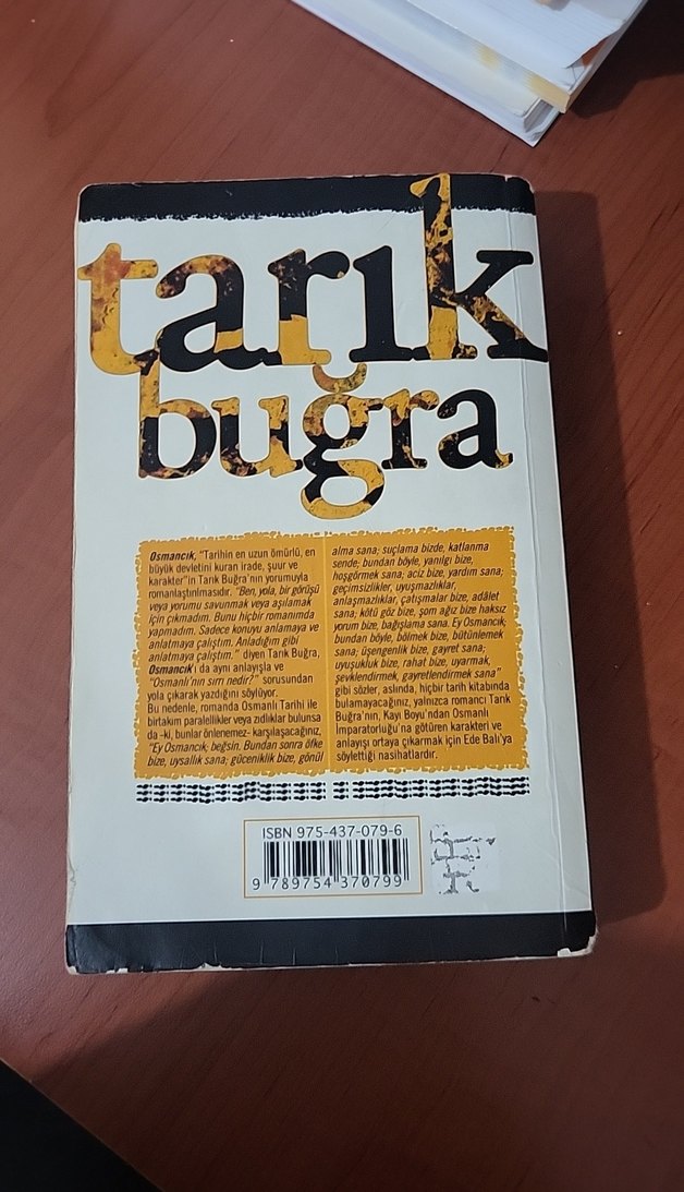 Tarık Buğra - Osmancık - Görsel 2