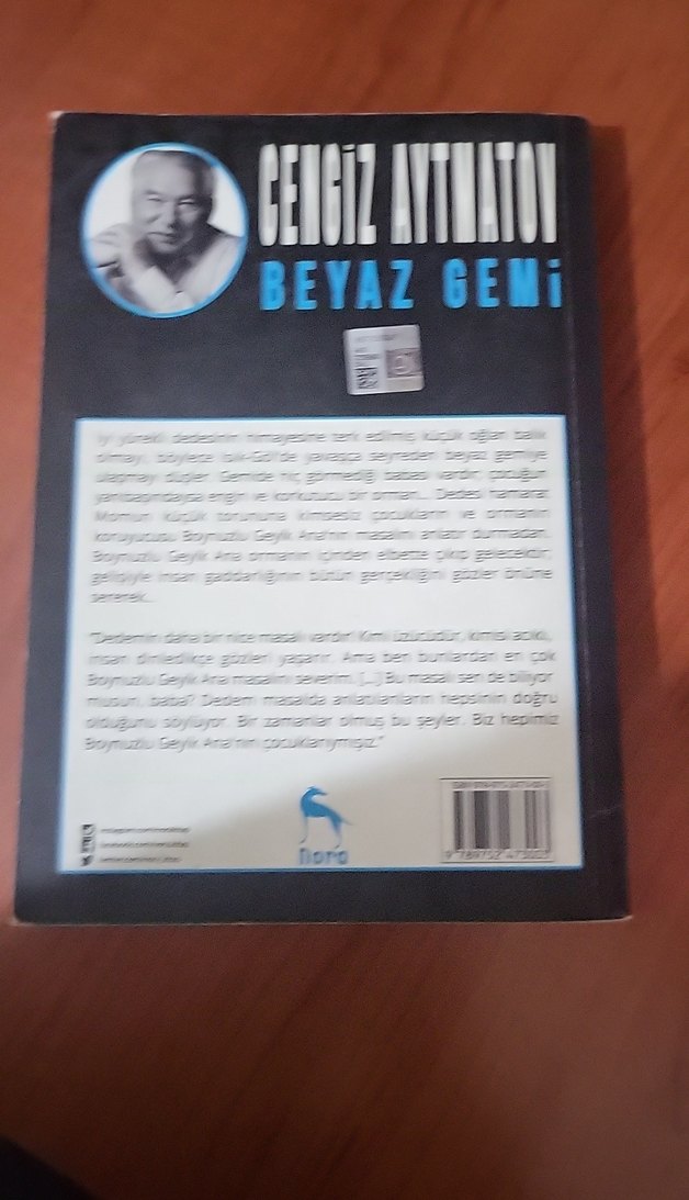 Cengiz Aytmatov - Beyaz Gemi Romanı - Görsel 2