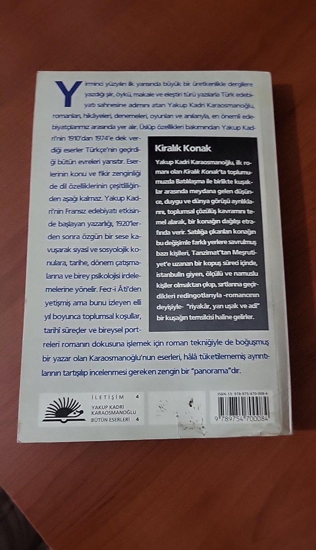 Kiralık Konak - Yakup Kadri Karaosmanoğlu - Görsel 2