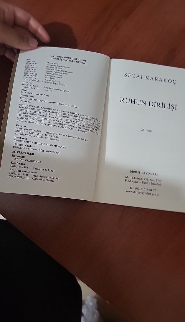 Sezai Karakoç - Ruhun Dirilişi Şiir Kitabı - Görsel 3