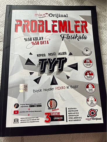 2025 Mikroorijinal problemler fasikülü