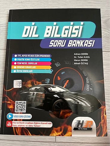 2025 hız ve renk dil bilgisi soru bankası