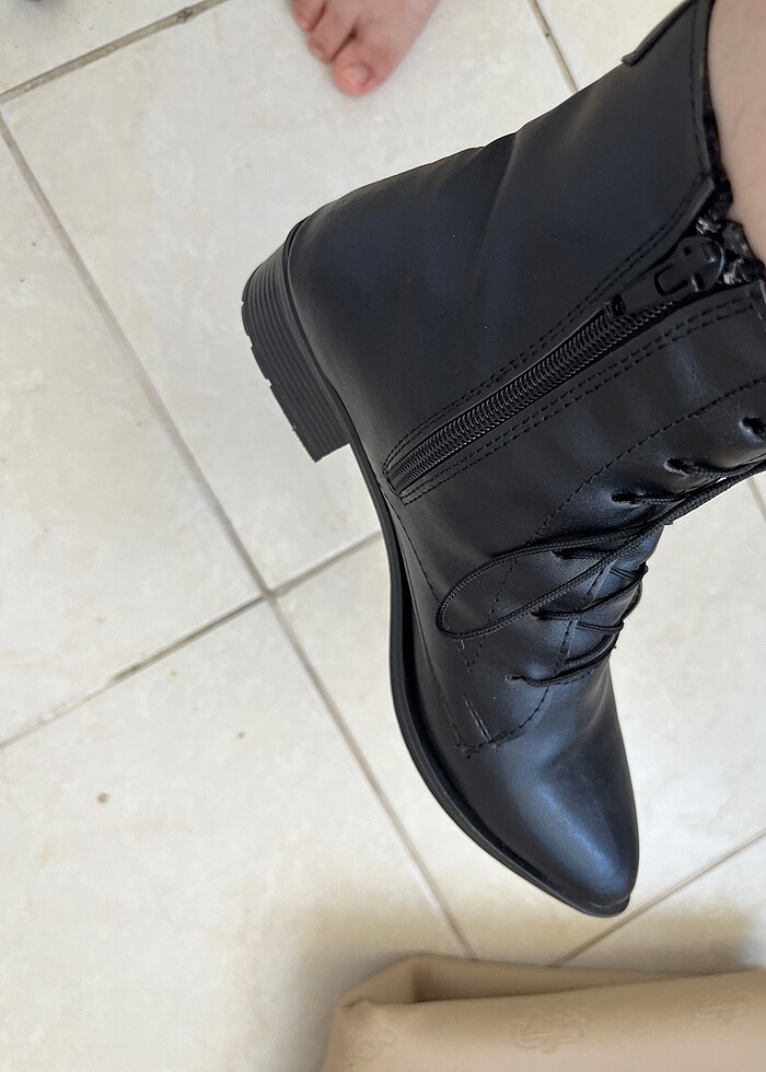 Kısa topuklu bot - Görsel 2