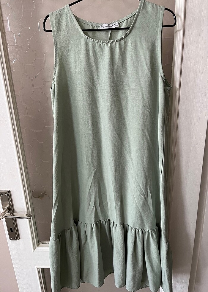 Yazlık günlük suffle elbise - Görsel 2