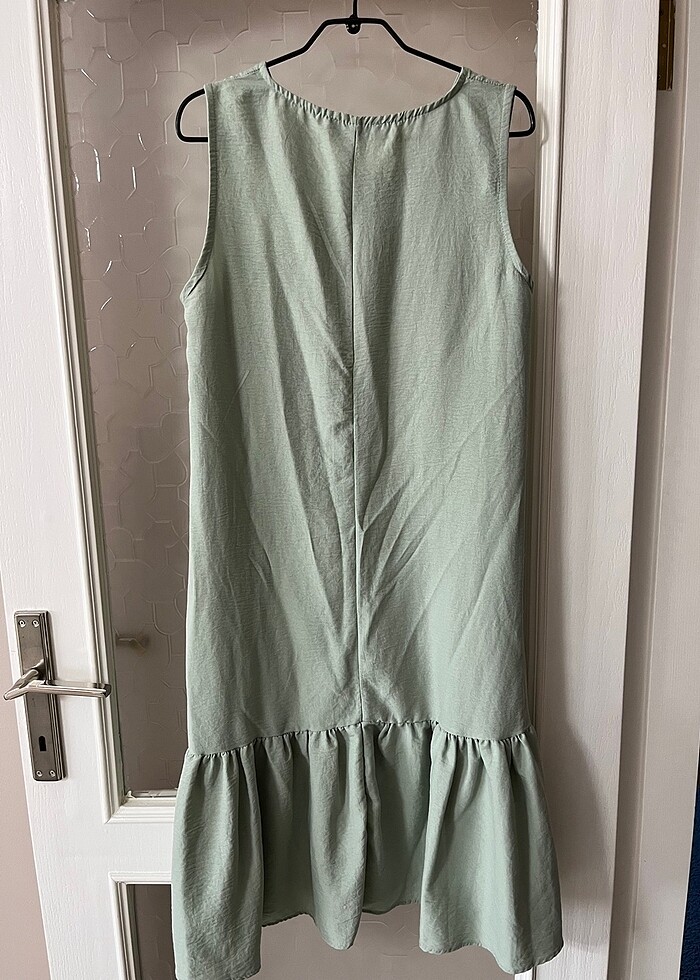 Yazlık günlük suffle elbise - Görsel 3