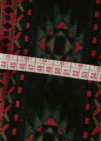 40 Beden çeşitli Renk Bohem Çok Renkli Desenli Etek