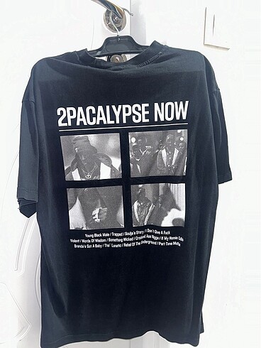 Bershka Tupac baskılı tshirt