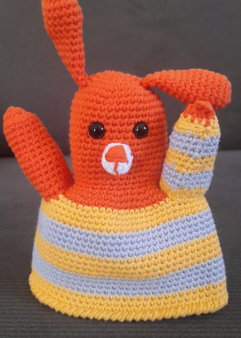 Diğer Renkli Örgü Amigurumi Kukla
