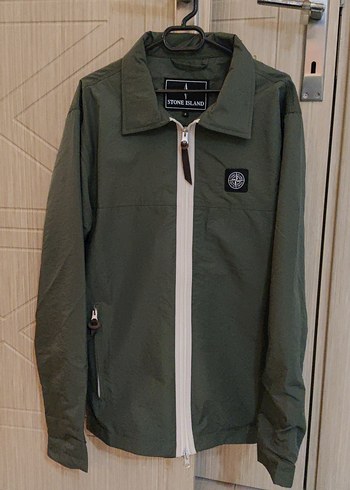 Stone Island Haki Erkek Fermuarlı Ceket - Görsel 5