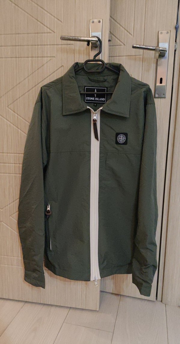 Stone Island Haki Erkek Fermuarlı Ceket - Görsel 5
