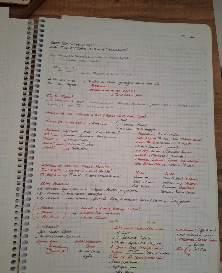 ÖABT TÜRK DİLİ VE EDEBİYATI NOT - Görsel 2