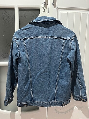 M/ Mavi kot ceket - Görsel 6