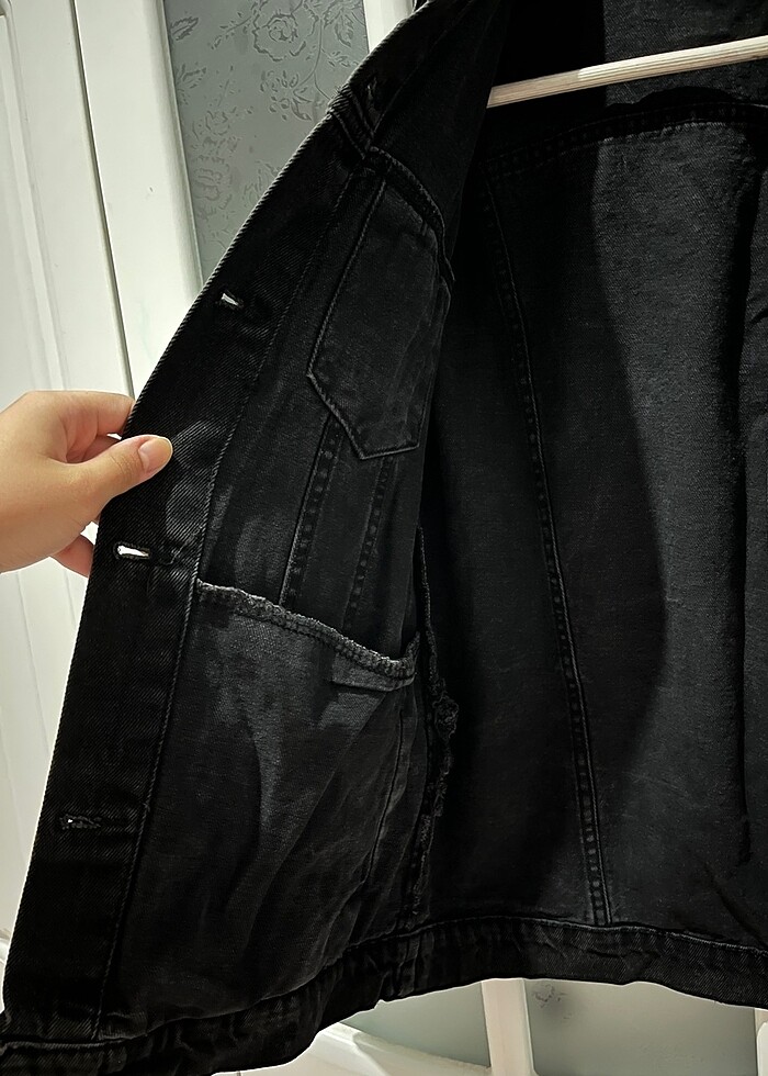 M/ Siyah kot ceket - Görsel 2