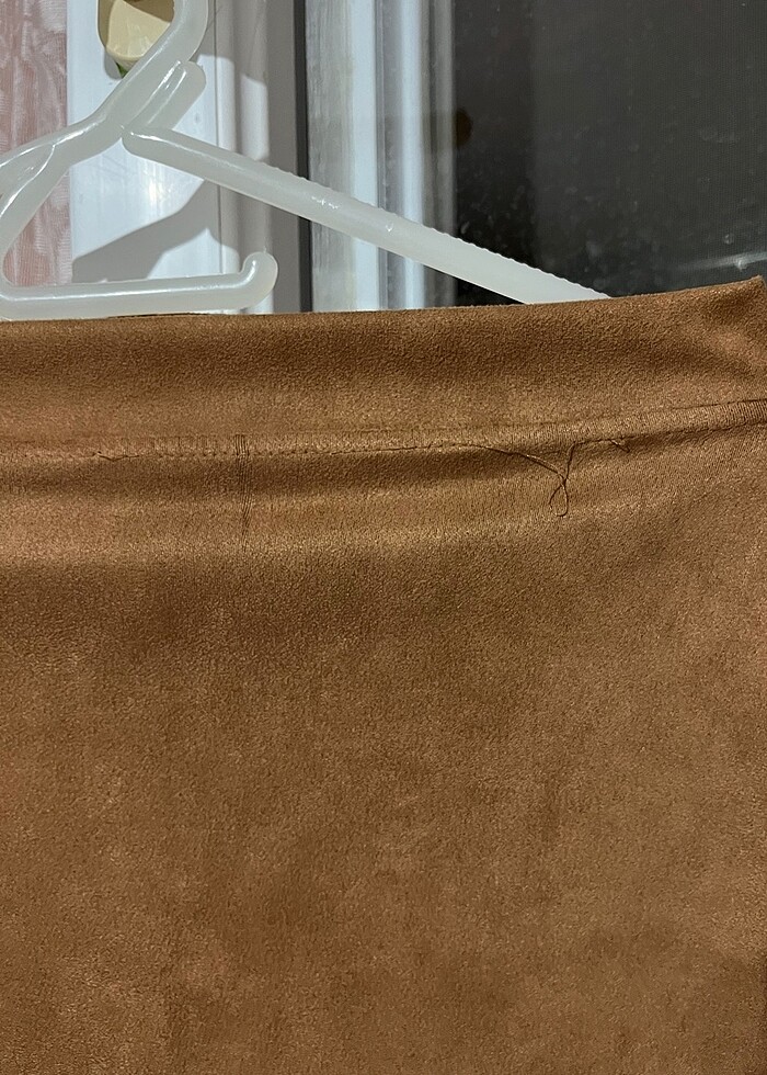 M| Kadife mini etek - Görsel 2