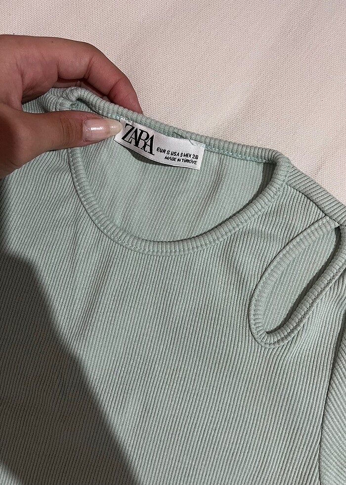 S/ Su yeşili bluz - Görsel 3