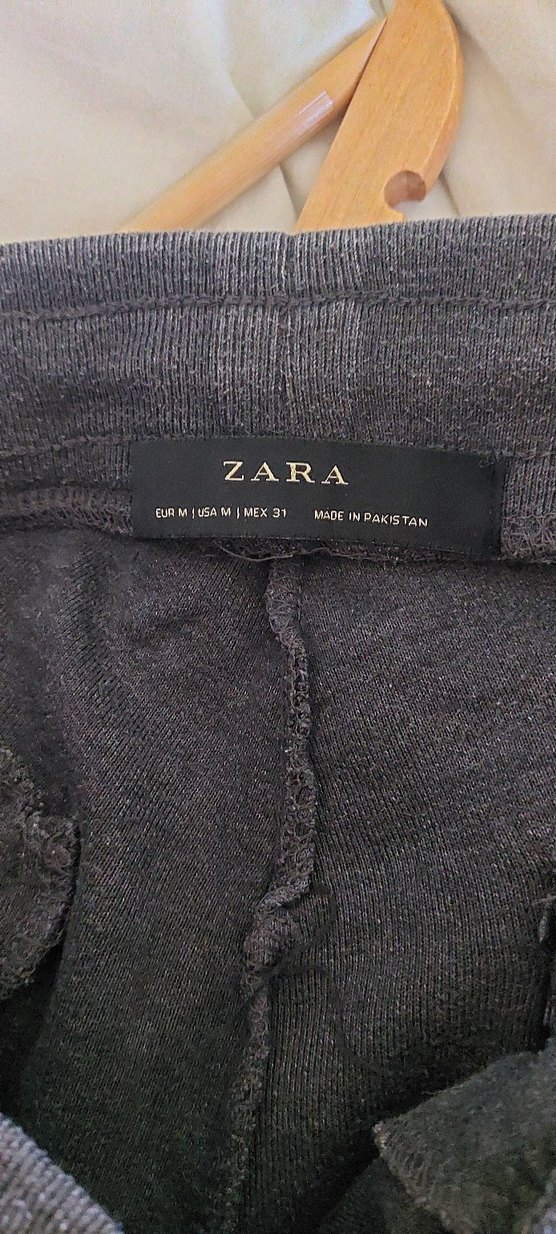 Zara Gri Erkek Eşofman Medium - Görsel 3