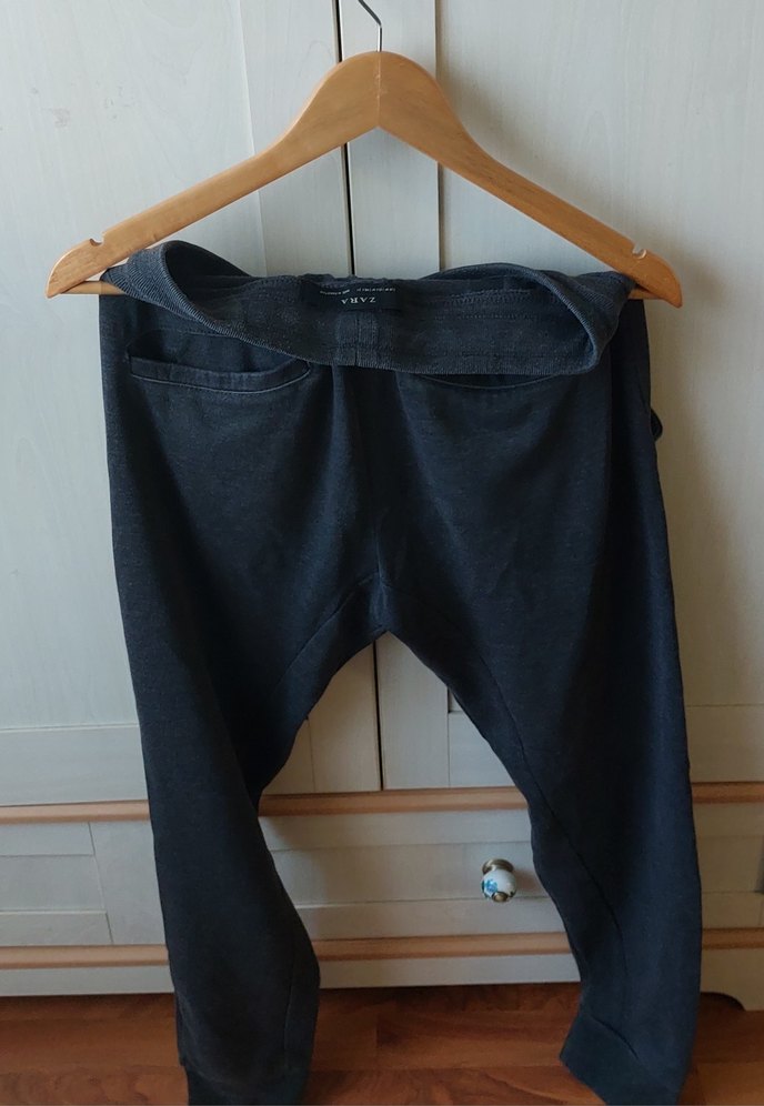 Zara Gri Erkek Eşofman Medium - Görsel 2