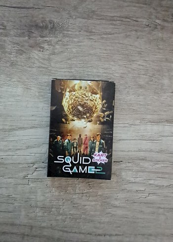 Squid Game Kart Sticker Çıkartma