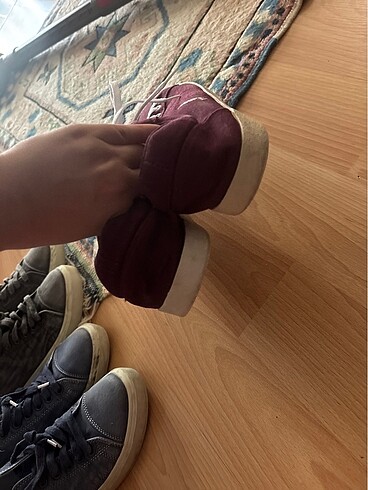 40 Beden bordo Renk Hummel ayakkabı