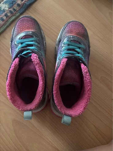 33 Beden pembe Renk Skechers bot