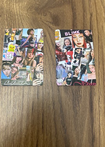 blackpink fotocard sticker el yapımı