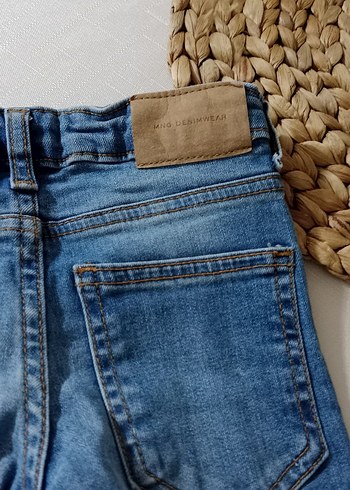 5 Yaş Beden Mavi Regular Fit Denim Pantolon