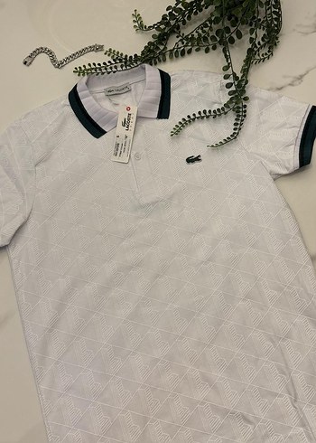 Lacoste Erkek Beyaz Polo Tişört