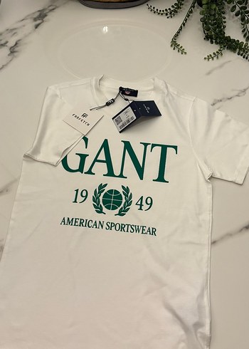Gant Erkek Yeşil Baskılı Kısa Kollu Tişört