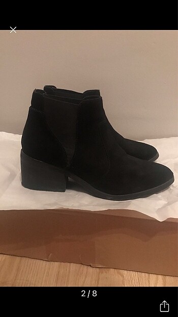 Zara Kısa Topuklu Kovboy Bootie Bot