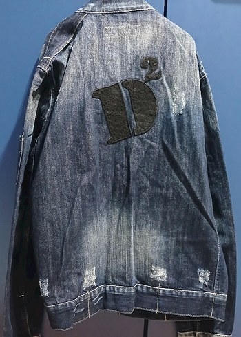 Acill Koleksiyonluk DsQuared2 Orijinal Kot Ceket - Görsel 6