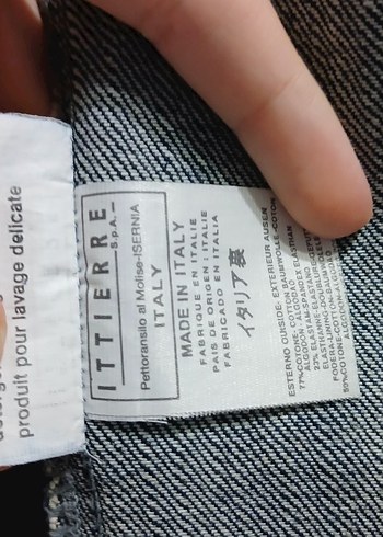 Acill Koleksiyonluk DsQuared2 Orijinal Kot Ceket - Görsel 4