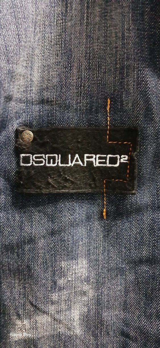 Acill Koleksiyonluk DsQuared2 Orijinal Kot Ceket - Görsel 2